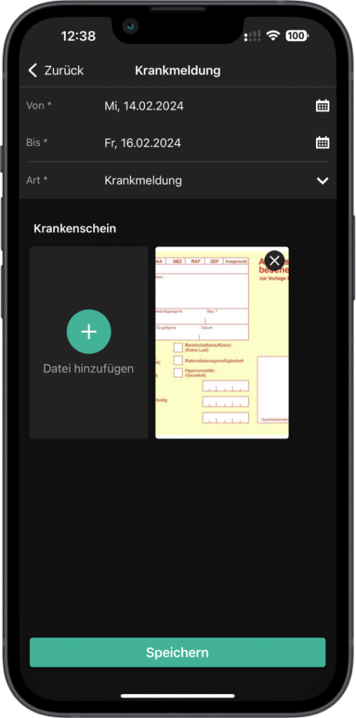 krankmeldung app