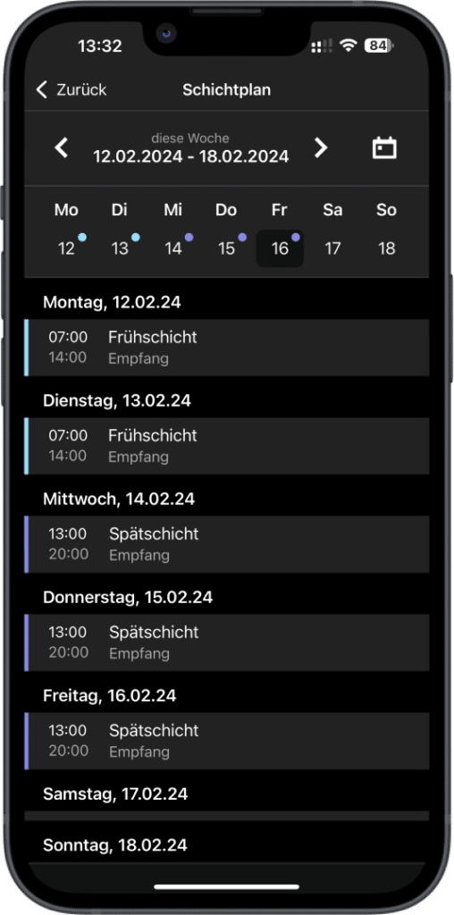 schichtplanung app